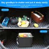 Car Trunk Organizer Insulated Foldable Storage Bag with 2 Bag