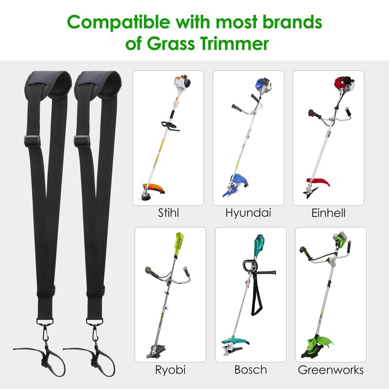 YOUSHARES Weed Eater Strap - Trimmer Shoulder Strap Compatible with