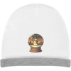 Azeeda 'Snowman Snow Globe' Kids Slouch Hat (KH00033977) White