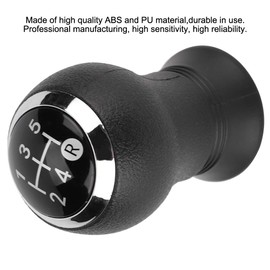 Kuuleyn Gear Stick Knob Vehicle Modification 5 Speed Gear Knob Head Fits Toyota Yaris 2005-2010