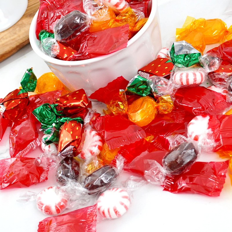 Old Fashioned Hard Candy Assortment, 3 Pound Bulk Candy (Approx.