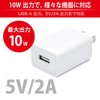 Japan Trust Technology USB Charger, 5V/2A, 1 Port, CUBEUSB1P10W-WH