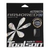 TOALSON 733060K Tennis String, Single String, Asterista Armored, 130, Black