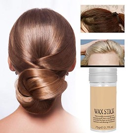 Barra de Cera para el Cabello, Cera para Acabado de Cabello Roto para Mujeres, Gel Antiestático para Dar Forma Al Cabello, Crema, Herramienta de Peinado, Barra de Pomada Cabello