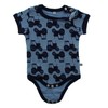 Pippi Unisex Baby Shaping Body Romper - Blue (Blue 725)