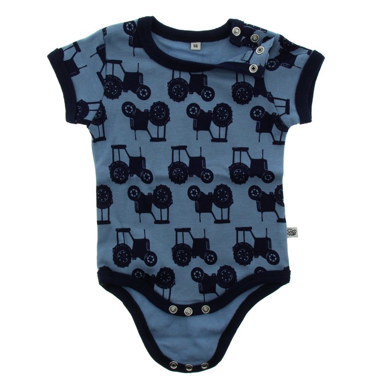 Pippi Unisex Baby Shaping Body Romper - Blue (Blue 725)