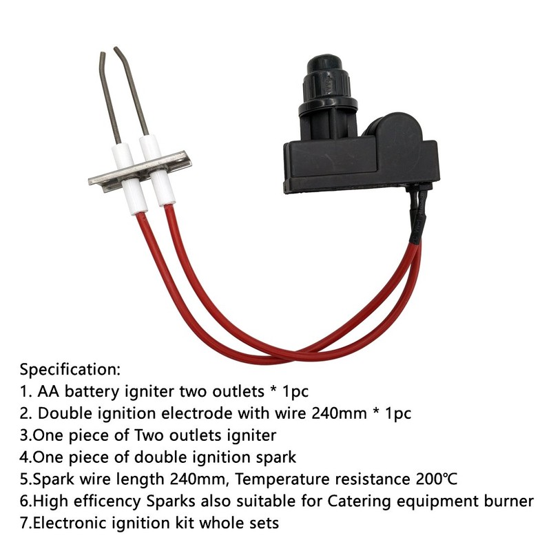 MeTer Star Two Exits AA Battery Igniter With Double Ignition