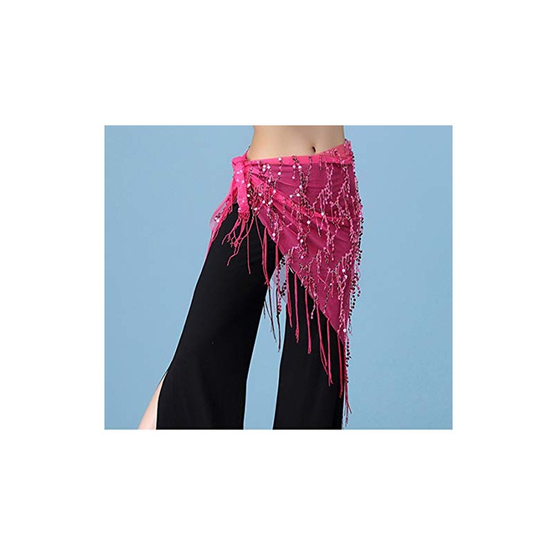 Lauthentic.S - Bufanda de cadera para mujer, con borlas de