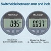 ALLmeter Digital Dial Indicator with Large LCD Display,0-1" (0-25.4mm) Range,