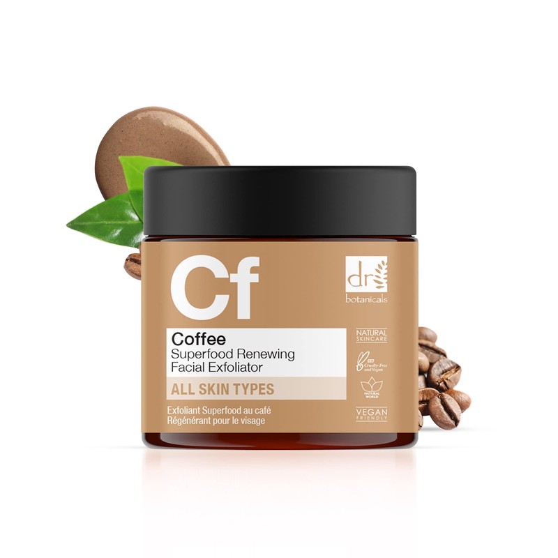 Dr Botanicals 60 ml Facial Scrub Coffee Superfood Renewing