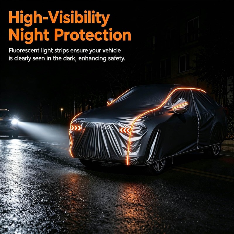 Waterproof Car Cover All Weather,Universal Fit A3 188-193in