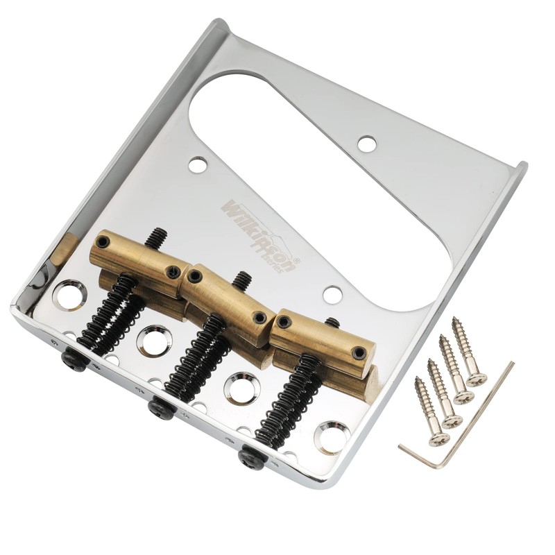 Wilkinson WOT01 54 mm Vintage Telecaster Bridge 3 Brass String