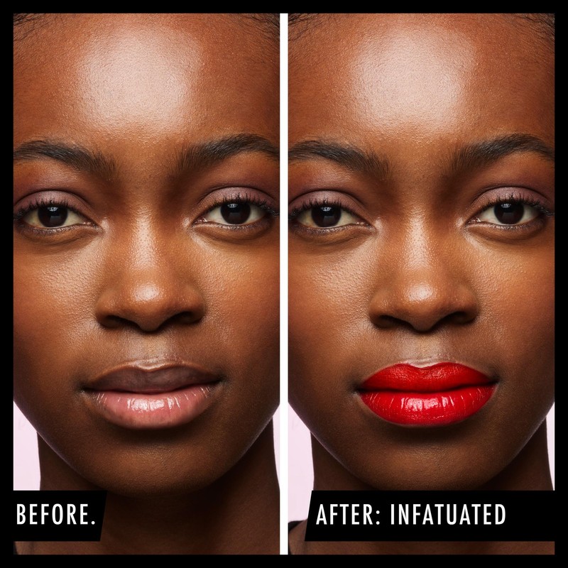 Sleek MakeUP Luxe Lip Satin Lipstick, Highly Pigmented, Hydrating, Creamy