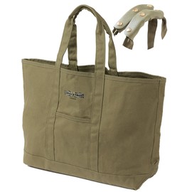 LINDA LONDON LLL0017 Linda London Mothers Bag, Tote Bag Packed with Everyone's Ideals, 2 Pockets, Handle Cover Included, Large Capacity, Large Capacity, Canvas, Commuting to Work or School, Travel