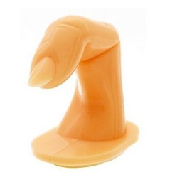 10 Pcs Acrylic Uv Gel Nail Art Flase Practice Finger Training Display Decoration Tool