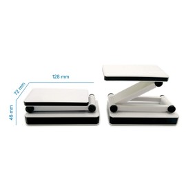 Mobile COB LED Desk Lamp Foldable 3 Brightness Levels Ideal for Travel
