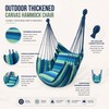 Canvas Hammock Chair for Outdoor Relaxation – Thickened Hanging Swing