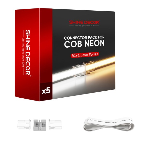 Shine Decor Connector Pack of 5 for Only 120V Flexible