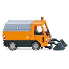 Wiking Hako Citymaster 065704 H0 Sweeper 1750 Orange Track HO 1:87