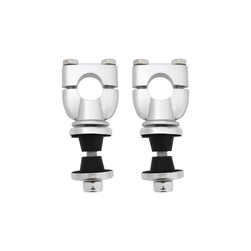ECSiNG 2 x 7/8 Inch Handlebar Riser Mounting Clamp with