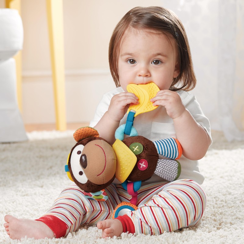 Skip Hop Bandana Buddies Activity Toy, Monkey
