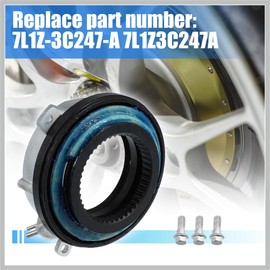 RATCHROLL 2Pcs Front 4x4 4WD Locking Hub Actuator for Ford F150 4WD 2004-2016 for Ford Expedition 4WD 2003-2015 7L1Z3C247A 4WD Hub Auto Locking Actuator Replacement Car Parts