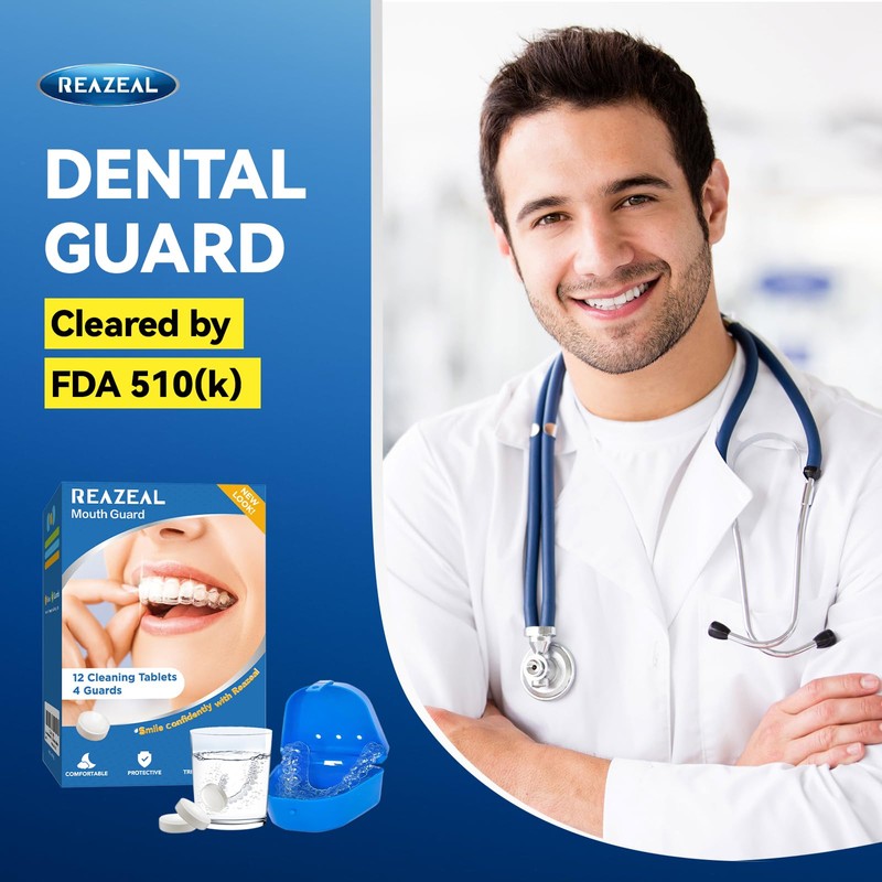 Mouth Guard for Grinding Teeth at Night: Moldable Dental Guard