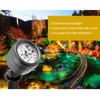 LED Landscape Spotlight Light Waterproof 360° Rotatable 13 Colors High