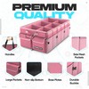 FORTEM Trunk Organizer For SUV Car Trunk Organizer, Foldable Storage,