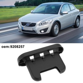 eMagTech Car Rear Seat Lower Fixing Clip 9208257 Compatible with Volvo C30 2006-2013 Black