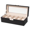 A-ITEM Watch Storage Case (Cow Leather) 5 Piece Luxury Watch