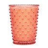 Watermelon Basil Hobnail Glass Candle, 16 oz by Simpatico Home