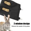 Rabbit Feeder Bag 600D Oxford Fabric Hanging Feeding Device Supply