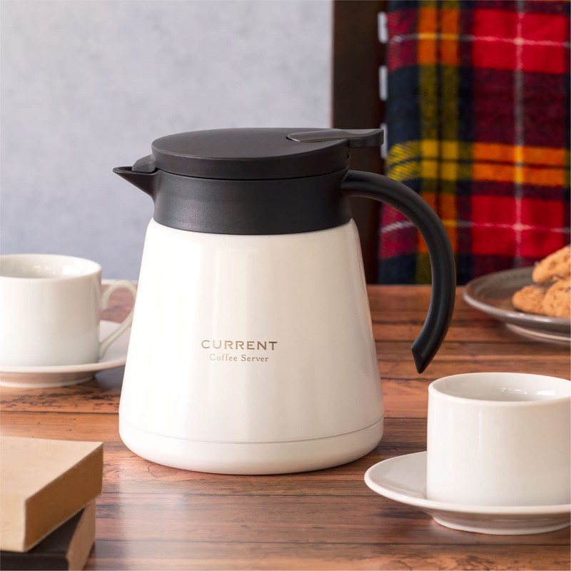 Atlas CURRENT ACS-601BK Coffee Server, Black, 20.3 fl oz (600