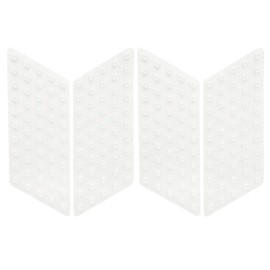 Non-Slip Side Tank Protection Motorcycle Race Grip Evo, Transparent, Set of 4