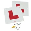Motorcycle L Plate Kit, Supplied With All Fittings, 1.5mm Thick