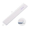 25 Piezas Limas de Uñas Rectangulares Grano 100/100, Pulidores de
