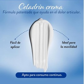 Celadrin | Crema Tópica 50 g | Formula única y patentada a base de Ácidos Grasos Cetilados | Protege y busca mejorar la lubricación articular | Rápida absorción, con efectos rápidos