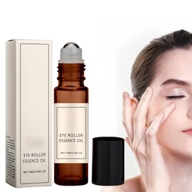 Castor Oil and Frankincense Roller Ball, Castor Oil Eye Roller Time Eraser Eye Care Products for Under Eye Area Lifts Firming(1pc, 10ml)