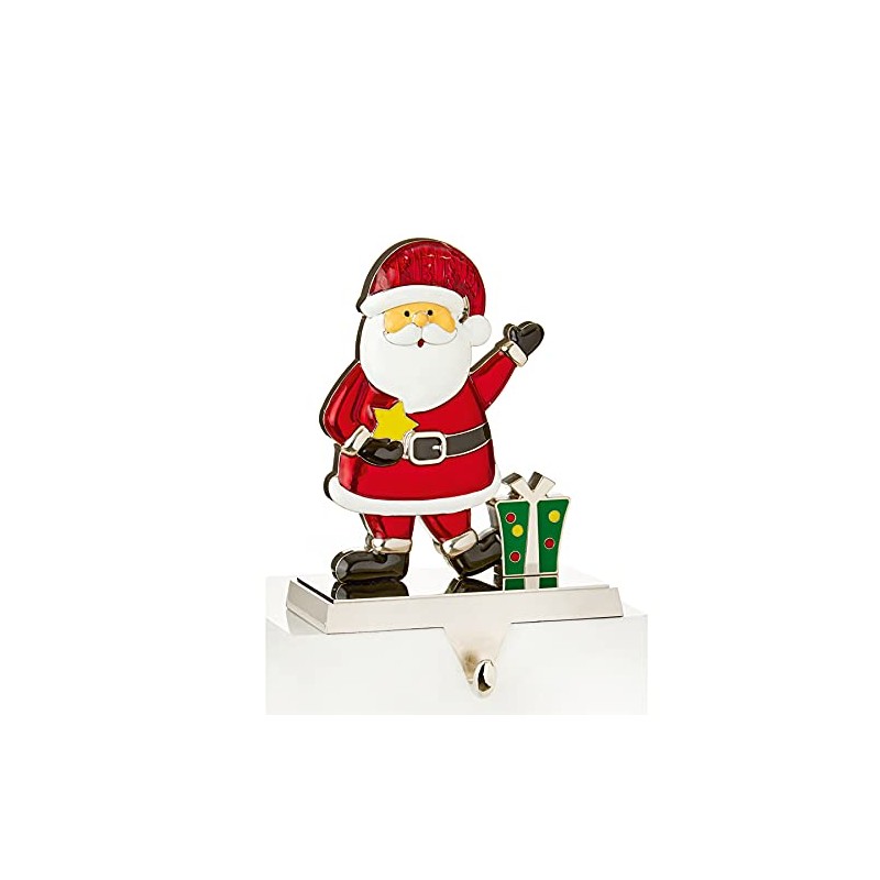 Widdle Gifts Christmas Stocking Hanger 17cm Stocking Holder for Fireplace