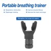 Breathing Exerciser Trainer, Deep Breathing Lung Exerciser Device, Adjust Resistance