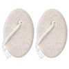 Natural Pumice Stone for Feet, 2 Pack Lava Pedicure Tools