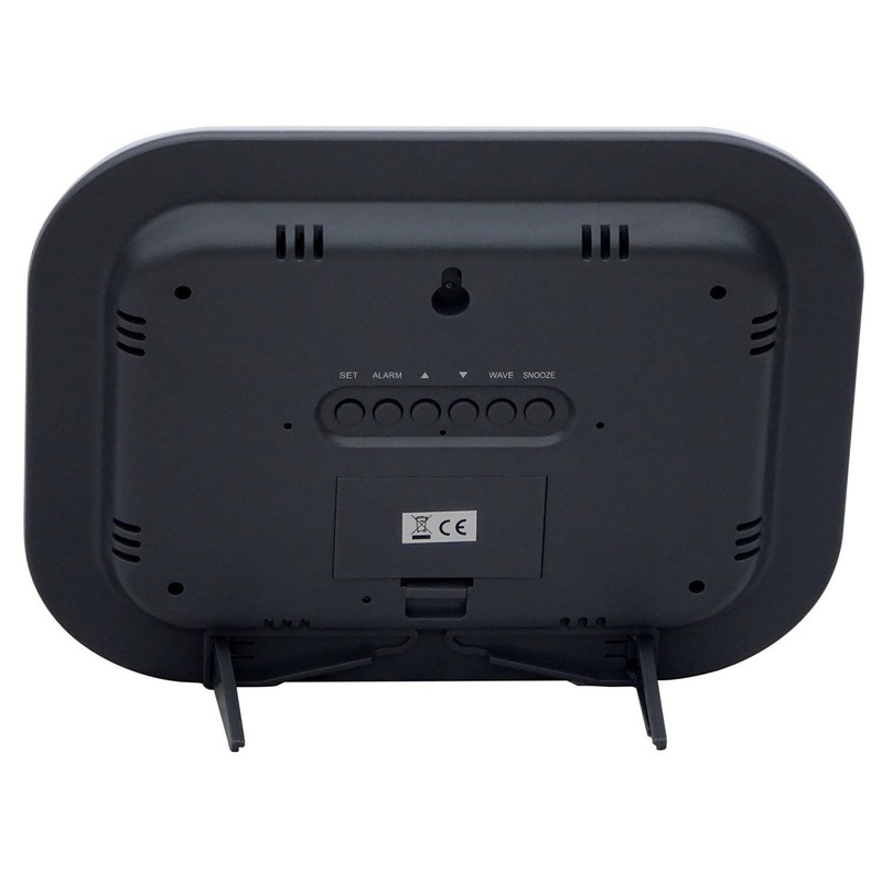 Youshiko Radio Controlled LCD Wall Mountable and Desk Clock (UK