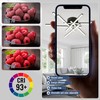 Modern LED Ceiling Light, Flush Mount Geometric Criss-Cross Linear Close