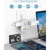 TESSAN Multi Plug Outlet Extender Wall Outlet Splitter With USB