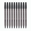 OMEGA Triad Tint Ballpoint Pens, BLACK, Medium Point (1.0 mm),