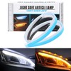 JinRui-T 24 Inch LED Headlight Strips 2Pcs Waterproof Sequential Led