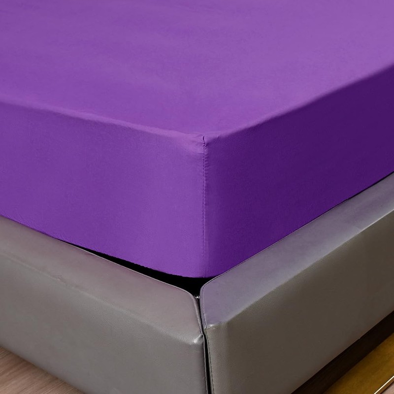 Fitted Sheet 25CM Deep Bed Sheet Super King Size 180X200CM