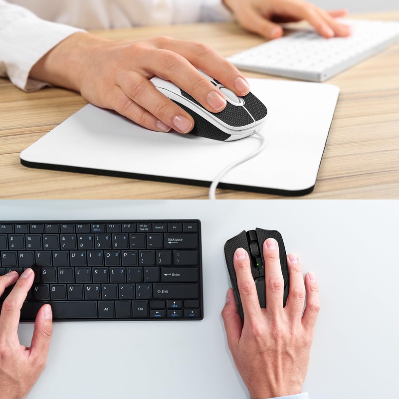 kwmobile Mouse Grip Tape Compatible with Kingston Pulsefire Haste 1