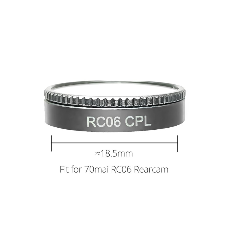 FUMALON CPL Filter Polarizing 360 Rotating Lens Suitable for 70mai